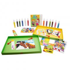 Set creativ - Coloreaza cu nisip - Art & Craft