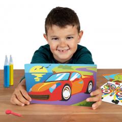 Set creativ - Coloreaza cu nisip - Art & Craft