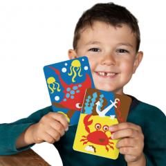 Set creativ - Coloreaza cu nisip - Subacvatic