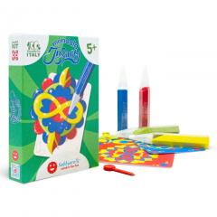 Set creativ - Coloreaza cu nisip - Mandala infinit