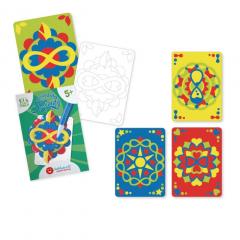Set creativ - Coloreaza cu nisip - Mandala infinit