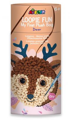 Set creativ - Loopie Fun - My First Plush Bag - Deer