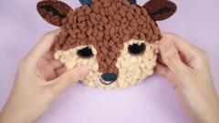 Set creativ - Loopie Fun - My First Plush Bag - Deer