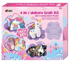 Set creativ 4 in 1 - Unicorni