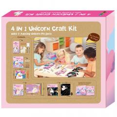 Set creativ 4 in 1 - Unicorni