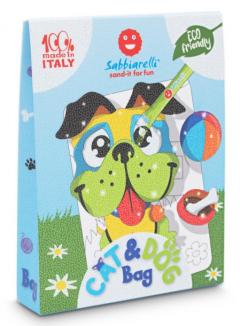 Set creativ - Coloreaza cu nisip - Pisica & catel