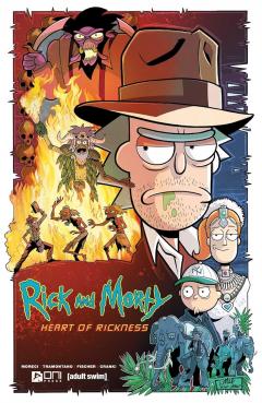 Coperta cărții Rick and Morty: Heart of Rickness