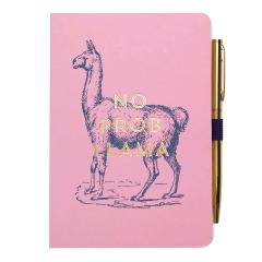 Carnet cu pix - No prob Lama