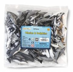 Set 48 figurine - Balene si delfini