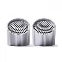 Boxe portabile - Ray - Raw Aluminium