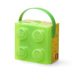 Cutie LEGO pentru pranz - Verde transparent