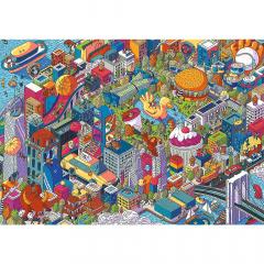 Puzzle 1000 piese - Eye Spy - Imaginary Cities - New York