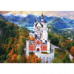 Puzzle Premium Plus Quality 1000 piese - Photo Odyssey - Castelul Neuschwanstein, Germania