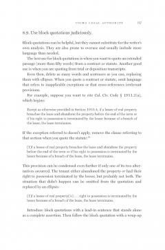 Elegant Legal Writing