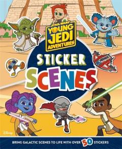 Coperta cărții Star Wars Jedi Adventures: Sticker Scenes