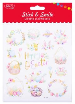 Set stickere - Lipeste si zambeste - Paste