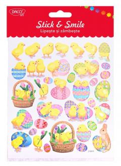 Set stickere - Lipeste si zambeste - Pui