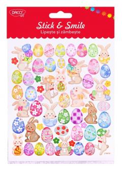 Set stickere - Lipeste si zambeste - Oua multe