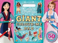 Coperta cărții Disney Princess: Giant Colour Me Pad