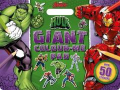 Coperta cărții Marvel Avengers Hulk: Giant Colour Me Pad