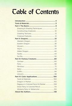 The Little Book of Drawing Dragons & Fantasy Characters