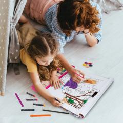 Set pentru desene Giga block 5 in 1 - Frozen