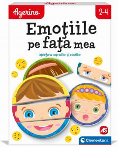 Joc educativ - Agerino - Emotiile pe fata mea