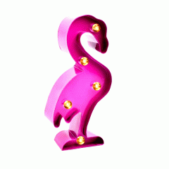 Mini Lampa - Flamingo