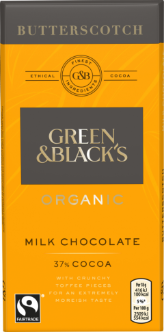 Ciocolata - Butterscotch Milk Chocolate, Organic 90g