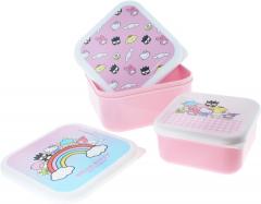 Set 3 cutii pentru pranz - Hello Kitty & Friends