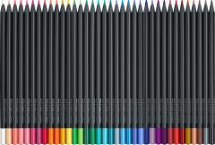 Set 36 creioane colorate - Faber-Castell - SuperSoft Lead - Black Edition