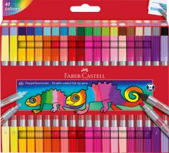 Set 40 carioci - Faber-Castell - doua capete