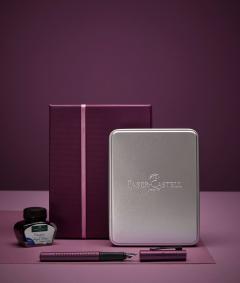 Set cadou stilou + cerneala + convertor - Grip 2011 - Berry