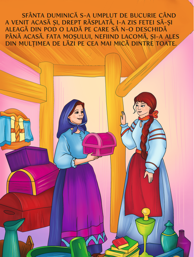 Fata Babei Si Fata Mosneagului fata-babei-si-fata-mosneagului