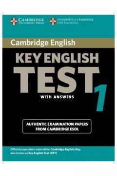 Cambridge Key English Test 1 Student's Book With Answers