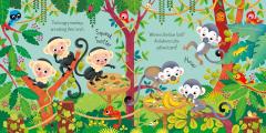 Usborne Book and 3 Jigsaws - The Zoo