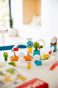 Set de constructie magnetic - Roboflex