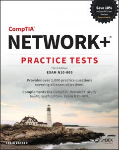 Coperta cărții CompTIA Network+ Practice Tests