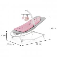 Balansoar Kinderkraft - Felio2, Peony Rose