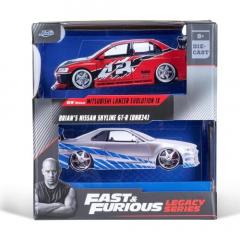 Set 2 masini - Fast & Furious - Mitubishi Lancer Evolution