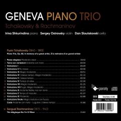 Tchaikovsky: Piano Trio, Op. 50 / Rachmaninov: Trio Elegiaque No. 1