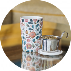 Cana cu infuzor si capac - Teaeve - Linnea