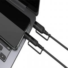 Cablu - Fisheye Series - Multi-connector 4 in 1, USB-A & Type-C la Type-C & Lightning