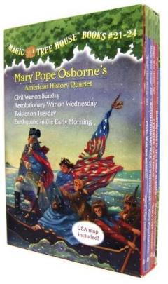 Coperta cărții Magic Tree House Books 21-24 Boxed Set