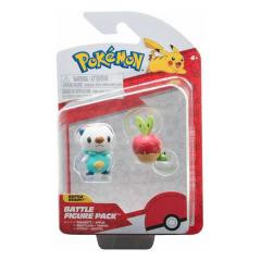 Set 2 figurine - Pokemon - Pack Applin, Oshawott