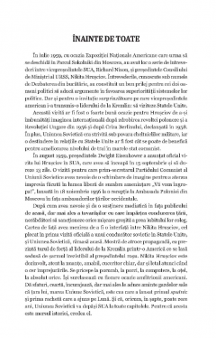 Fata in fata cu America