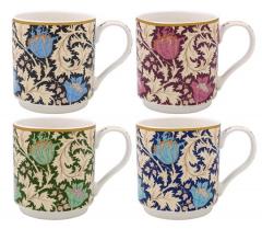 Set 4 cani - William Morris - Anemone