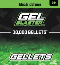 Pachet 10 000 bile din gel - Gellets - Electric Green