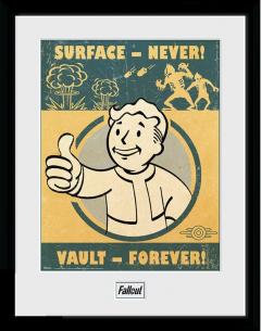 Poster inramat - Fallout - Vault Forever