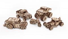 Puzzle mecanic - Set 5 masini